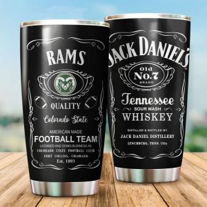 Colorado State Rams Football Jack Daniel'S Tumbler TB1306