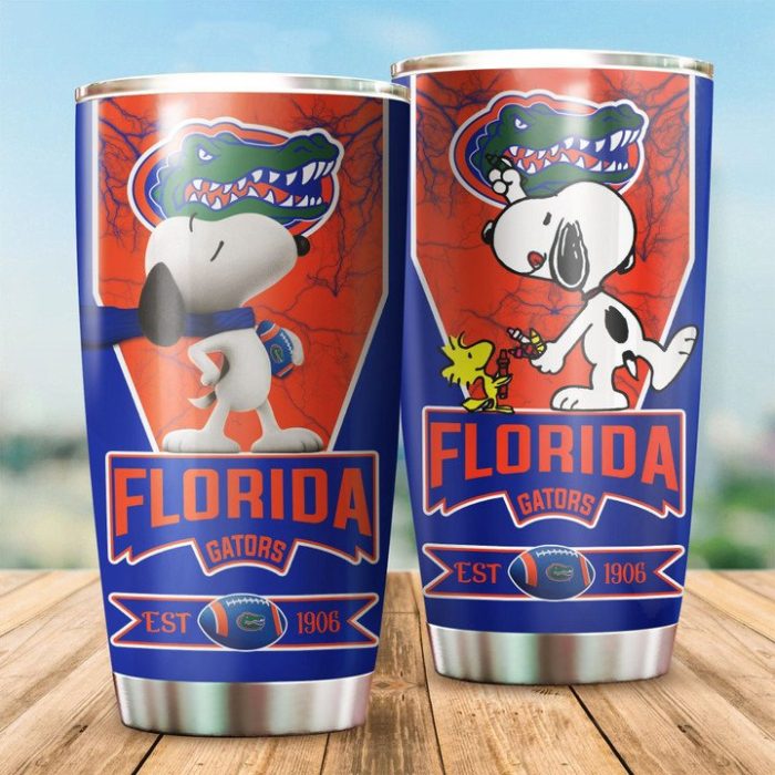 Florida Gators Tumbler Snoopy NCAA TB0510