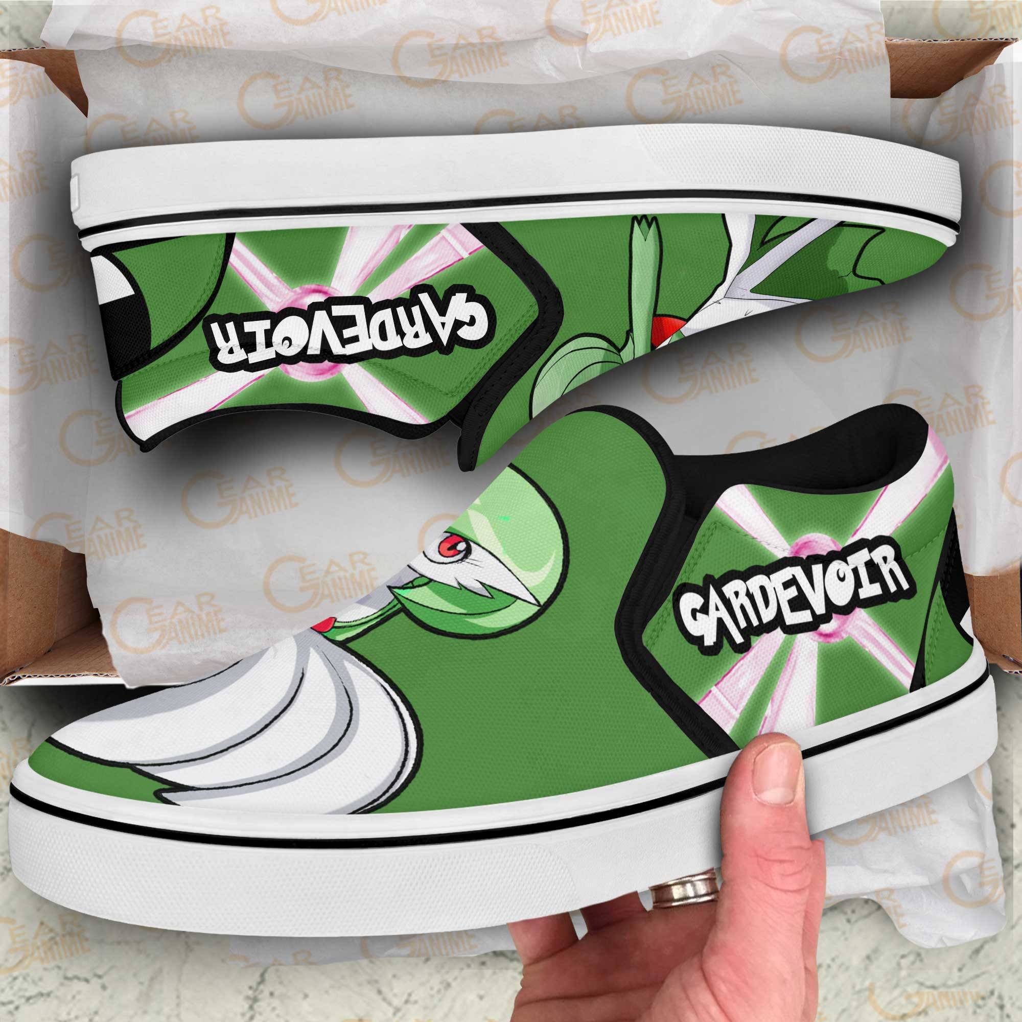 Gardevoir-Slip-On-Shoes-Pokemon-Custom-Anime-Shoes-2