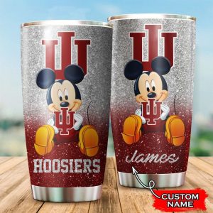 Indiana Hoosiers Mickey Custom Name Tumbler TB0202