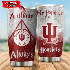 Indiana Hoosiers Tumbler Harry Potter NCAA Custom Name TB2802