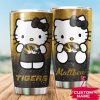Missouri Tigers Hello Kitty Custom Name Tumbler TB0045