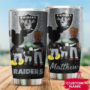 Oakland Raiders Special Custom Name Tumbler TB1480