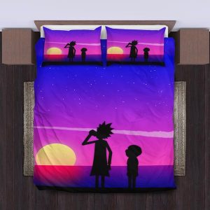 Rick And Morty Bedding Set Duvet Cover Pillowcase