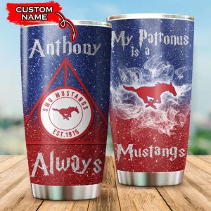 Smu Mustangs Tumbler Harry Potter NCAA Custom Name TB2785