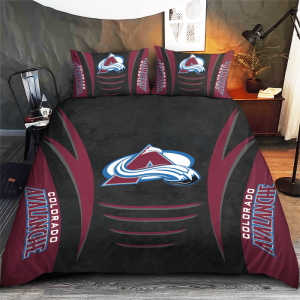 Colorado Avalanche Bedding Set Duvet Cover Pillow Case