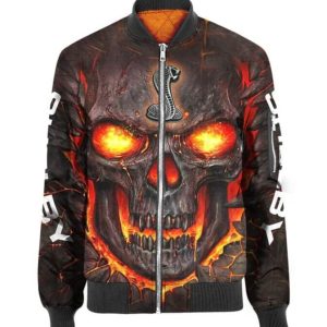Bomber Jacket Ford Ford 3D Spring Autumn Casual Jacket For Racer Biker BBJ3358
