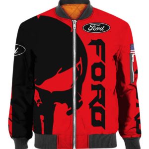 Bomber Jacket Ford Ford 3D Spring Autumn Casual Jacket For Racer Biker BBJ3365