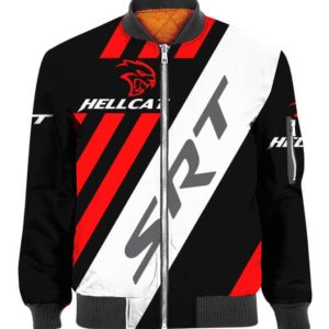 Bomber Jacket Hellcat Casual Jacket For Racer Biker BBJ3312