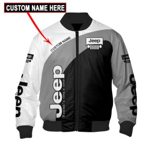 Bomber Jacket Jeep 3D Spring Autumn Casual Jacket For Racer Biker BBJ3180