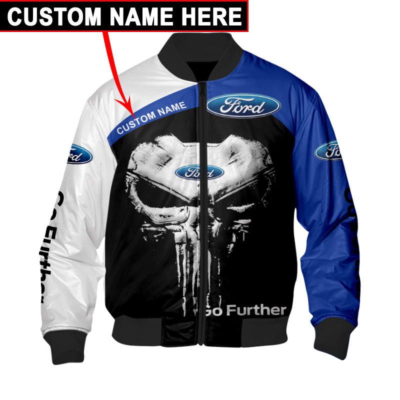 Custom-Name-Bomber-Jacket-Ford-Ford-3D-Spring-Autumn-Casual-Jacket-For-Racer-Biker-BBJ3252 Custom Name Bomber Jacket Ford Ford 3D Spring Autumn Casual Jacket For Racer Biker BBJ3252