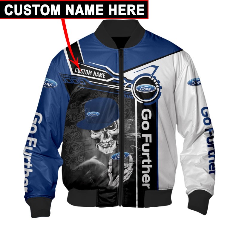 Custom-Name-Bomber-Jacket-Ford-Ford-3D-Spring-Autumn-Casual-Jacket-For-Racer-Biker-BBJ3253 Custom Name Bomber Jacket Ford Ford 3D Spring Autumn Casual Jacket For Racer Biker BBJ3253