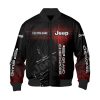 Custom Name Bomber Jacket Jeep 3D Spring Autumn Casual Jacket For Racer Biker BBJ3203