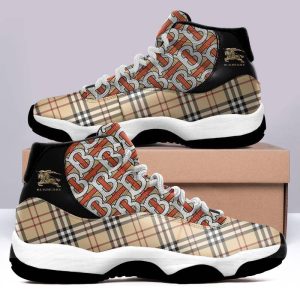 Luxury Burberry Air Jordan 11 Custom Sneakers Shoes JD110233