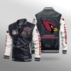 Arizona Cardinals Leather Bomber Jacket CTLBJ192