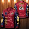 Chiefs Rugby Leather Bomber Jacket CTLBJ133