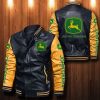 John Deere Leather Bomber Jacket CTLBJ149
