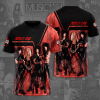 Motley Crue Unisex 3D T-Shirt TGI019