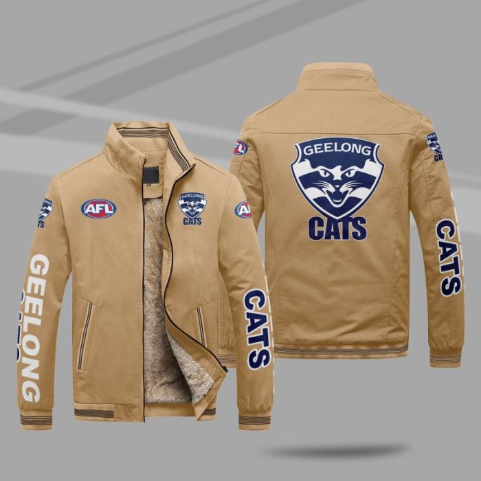 Geelong Cats Winter Plush Mountainskin Jacket MJ069 We sell presents