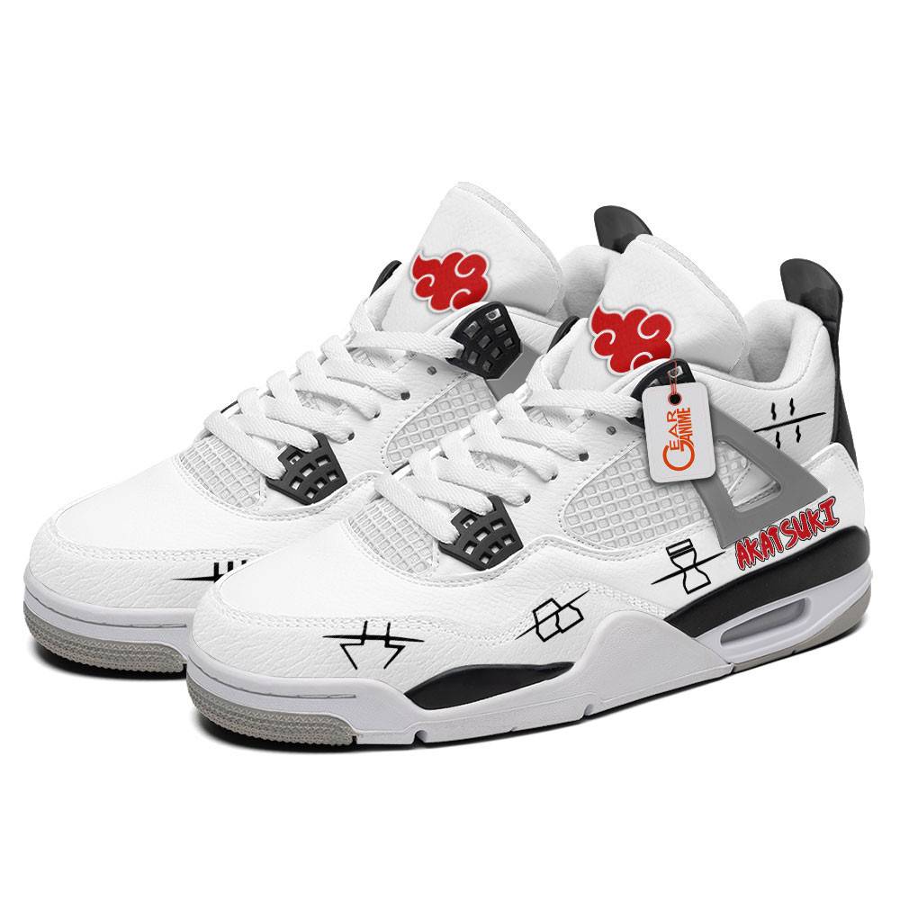 Akatsuki-Hidden-Village-Symbols-Jordan-4-Sneakers-Personalized-Anime-Shoes-JD328-1
