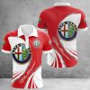 Alfa Romeo Polo Shirt Golf Shirt 3D PLS2467