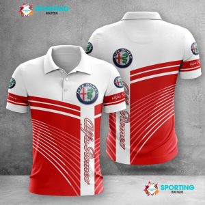 Alfa Romeo Polo Shirt Golf Shirt 3D PLS872