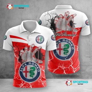 Alfa Romeo Polo Shirt Golf Shirt 3D PLS948