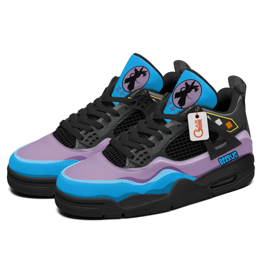 Beerus-Anime-Jordan-4-Sneakers-Custom-Personalized-Shoes-JD516-2
