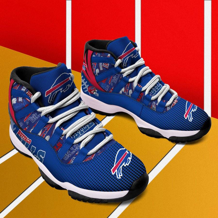 Buffalo-Bills-3D-Personalized-NFL-Air-Jordan-11-Sneaker-JD110367-1
