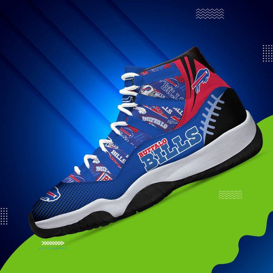 Buffalo-Bills-3D-Personalized-NFL-Air-Jordan-11-Sneaker-JD110367-2
