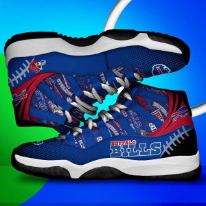Buffalo Bills 3D Personalized NFL Air Jordan 11 Sneaker JD110367