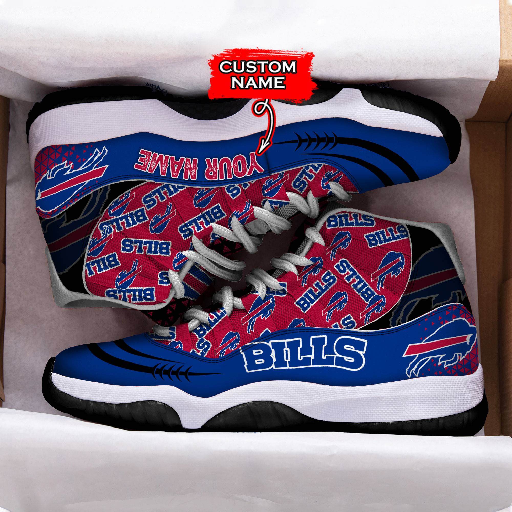 Buffalo-Bills-3D-Personalized-NFL-Air-Jordan-11-Sneaker-JD110404-1