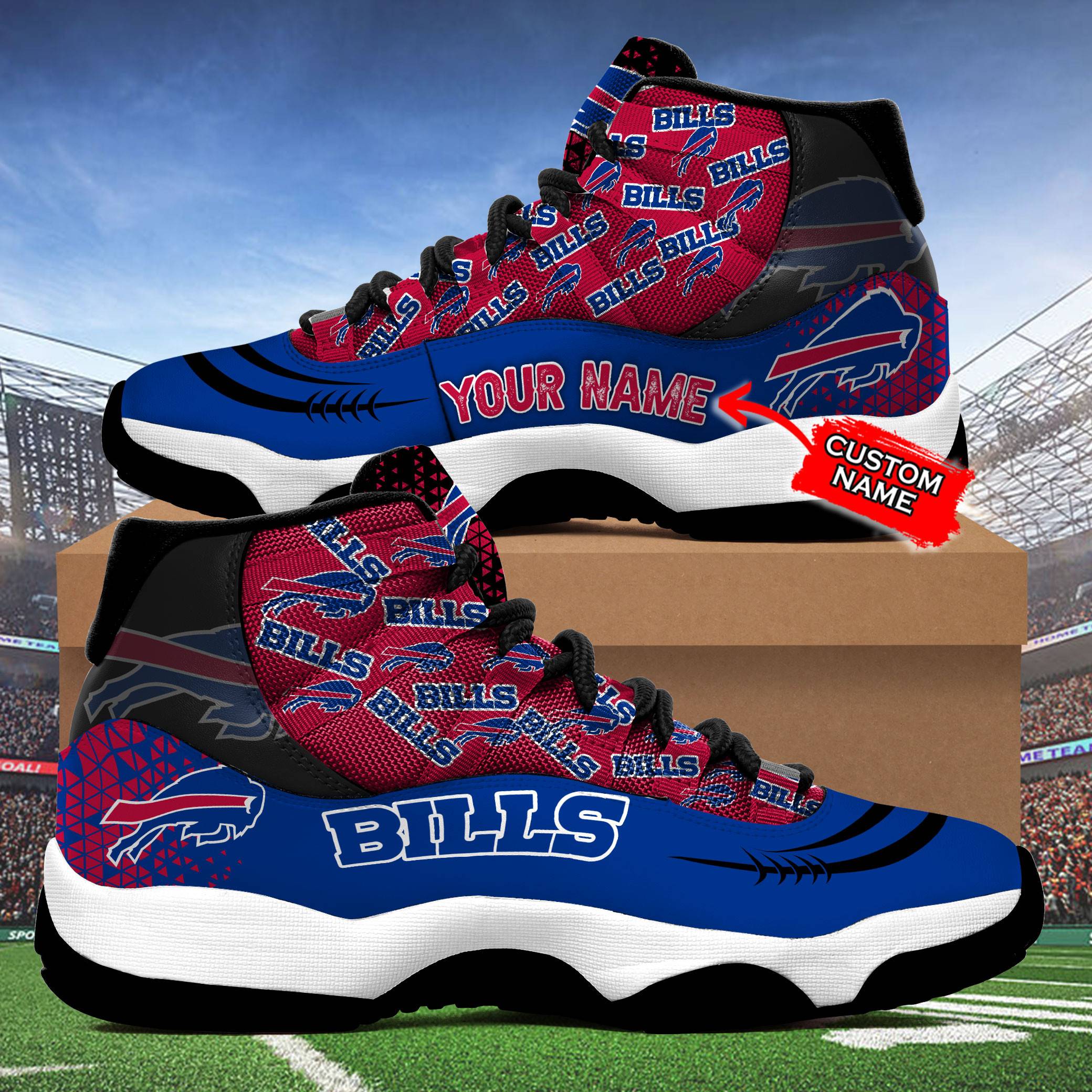 Buffalo-Bills-3D-Personalized-NFL-Air-Jordan-11-Sneaker-JD110404 Buffalo Bills 3D Personalized NFL Air Jordan 11 Sneaker JD110404