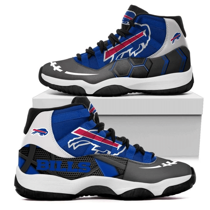 Buffalo-Bills-New-NFL-3D-Air-Jordan-11-Sneaker-JD110380 Buffalo Bills New NFL 3D Air Jordan 11 Sneaker JD110380