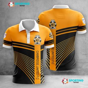 Cambridge United F.C Polo Shirt Golf Shirt 3D PLS1466