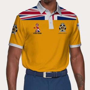 Cambridge United F.C Polo Shirt Golf Shirt 3D PLS1912
