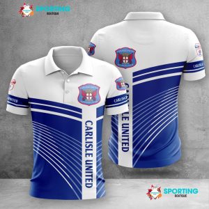 Carlisle United Polo Shirt Golf Shirt 3D PLS545