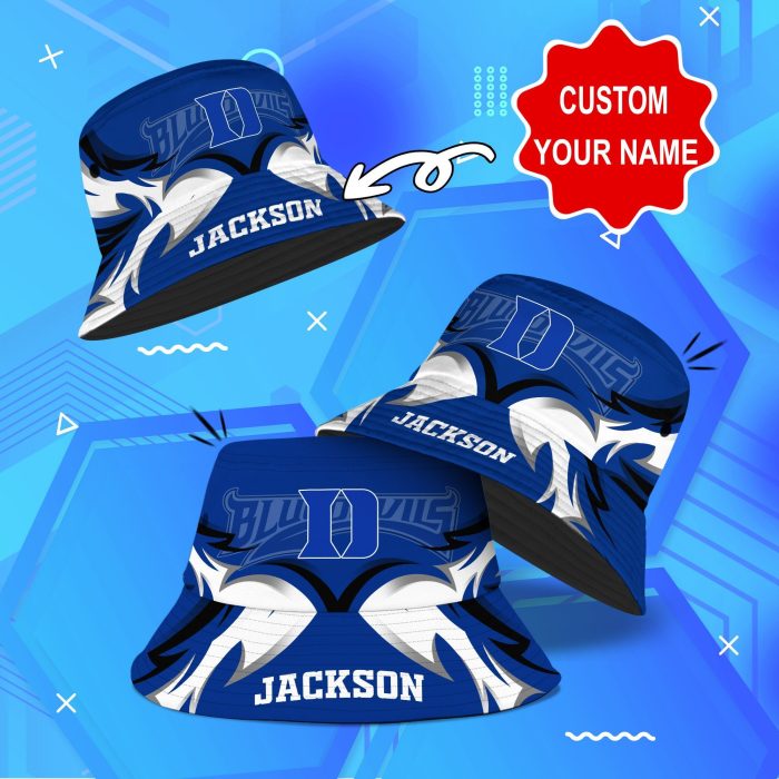 Duke Blue Devils NCAA Bucket Hat Personalized SBH334