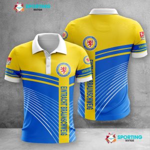Eintracht Braunschweig Polo Shirt Golf Shirt 3D PLS1556
