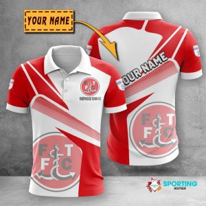 Fleetwood Town F.C Polo Shirt Golf Shirt 3D PLS470