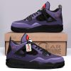 Gengar Anime Jordan 4 Sneakers Custom Personalized Shoes JD307