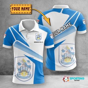 Huddersfield Town A.F.C Polo Shirt Golf Shirt 3D PLS386