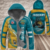 Jacksonville Jaguars NFL 3D Custom Name Down Filled Coat DFC035