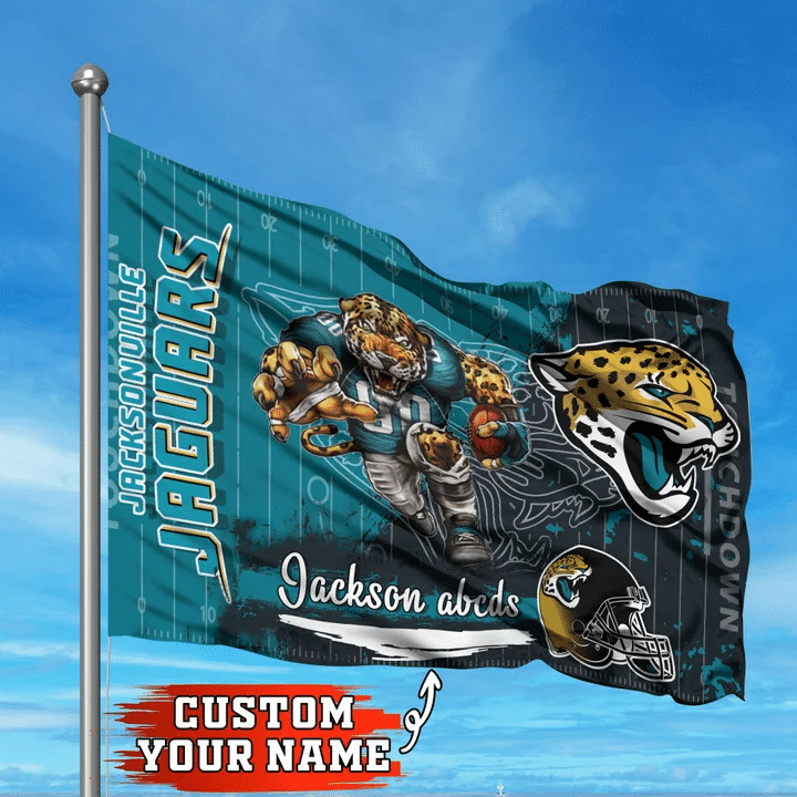 Jacksonville Jaguars NFL Custom Fly Flag Outdoor Flag Trend 2023 Fl250