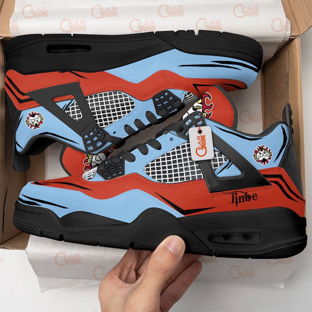Jinbe-Jordan-4-Sneakers-Anime-Personalized-Shoes-JD291-1