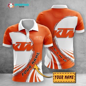 KTM Polo Shirt Golf Shirt 3D PLS2119