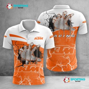 KTM Polo Shirt Golf Shirt 3D PLS953