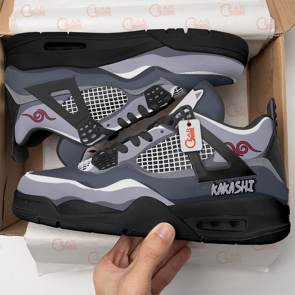 Kakashi-Hatake-Anbu-Jordan-4-Sneakers-Personalized-Anime-Shoes-JD505-1
