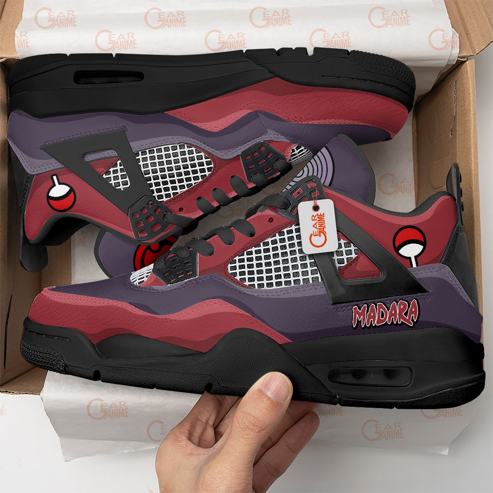 Madara-Uchiha-Jordan-4-Sneakers-Personalized-Anime-Shoes-JD570-1
