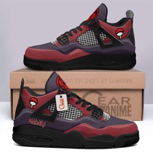 Madara Uchiha Jordan 4 Sneakers Personalized Anime Shoes JD570